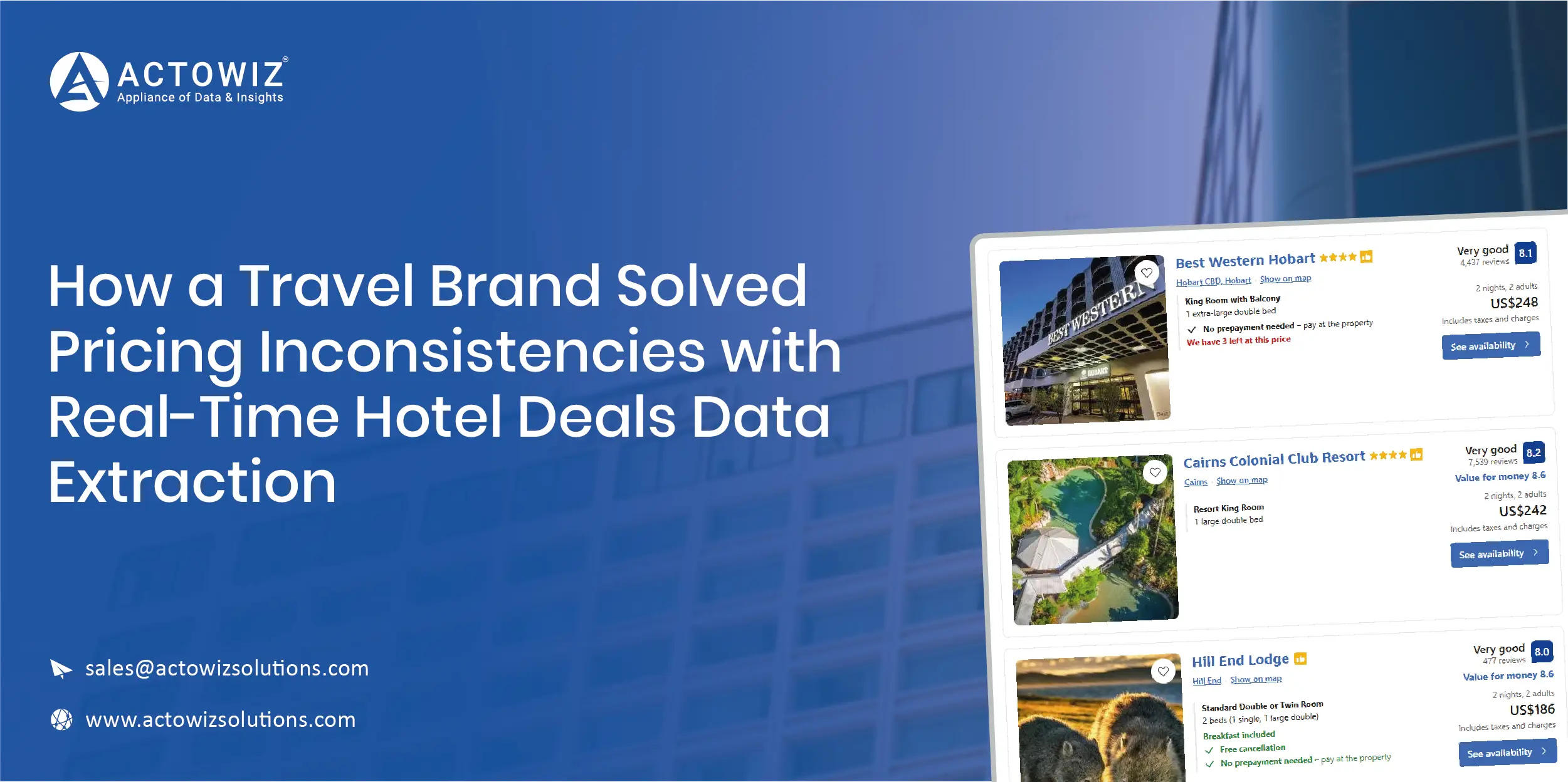 How We Helped a Travel Brand Solve Pricing Inconsistencies with Real